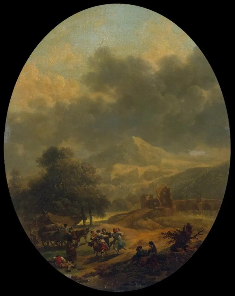 Country Landscape, by Nicolas-Antoine Taunay
