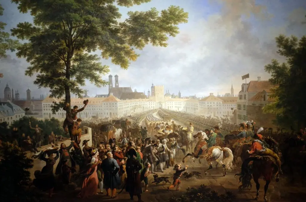 Entry of the French army in Munich