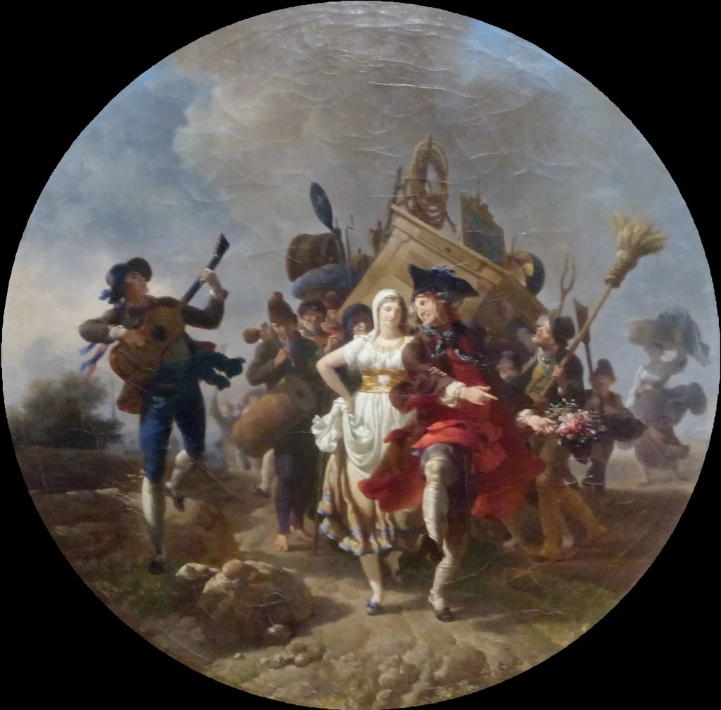 Regresso da Boda, by Nicolas-Antoine Taunay, unspecified, 1801