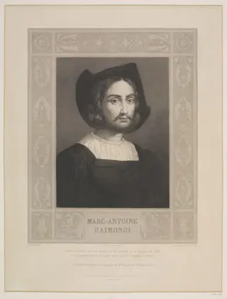 Portrait of Marcantonio Raimondi