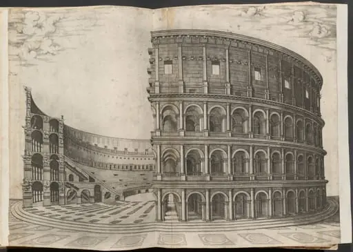 Colosseum, by Nicolas Beatrizet