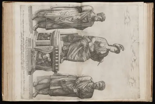 Roma Victrix [The Roma of Cardinal Cesi], by Nicolas Beatrizet