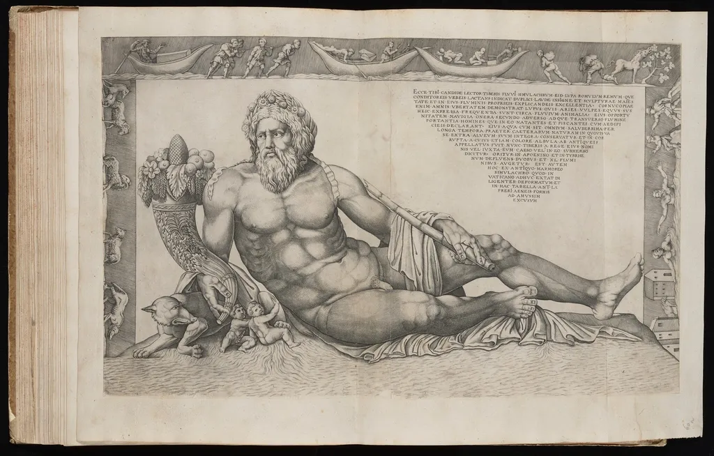 Speculum Romanae Magnificentiae (Mirror of Roman Magnificence), by Nicolas Beatrizet, ink, 1544