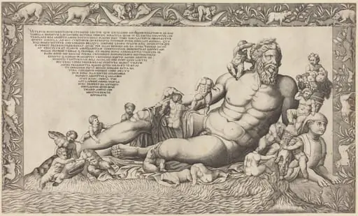 The River God Nile, by Nicolas Beatrizet