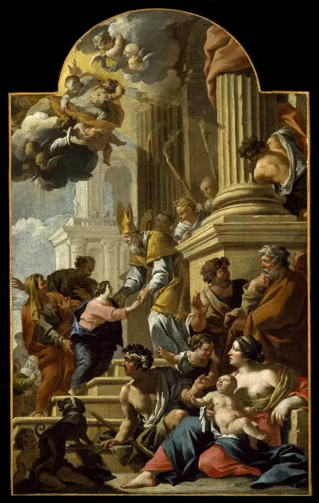 The Presentation of the Virgin in the Temple, by Nicolas Chaperon