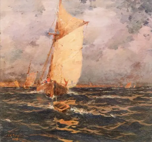 Bărci pe mare (Napoli)