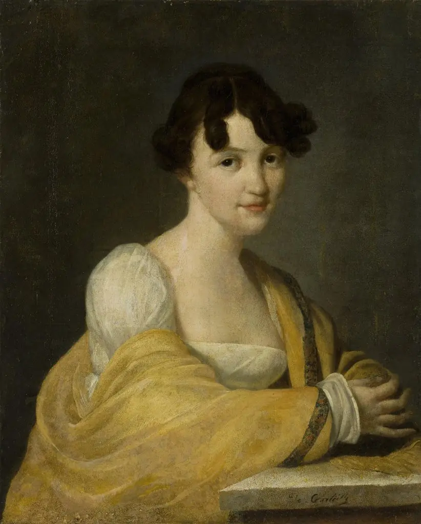 Portrait of a Woman from the Schmidt Family, by Nicolas de Courteille