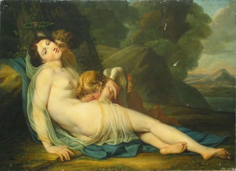 Venus and the Cupids, by Nicolas de Courteille