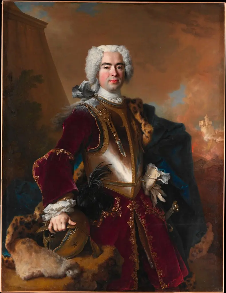 André François Alloys de Theys d'Herculais (1692–1779), by Nicolas de Largillière