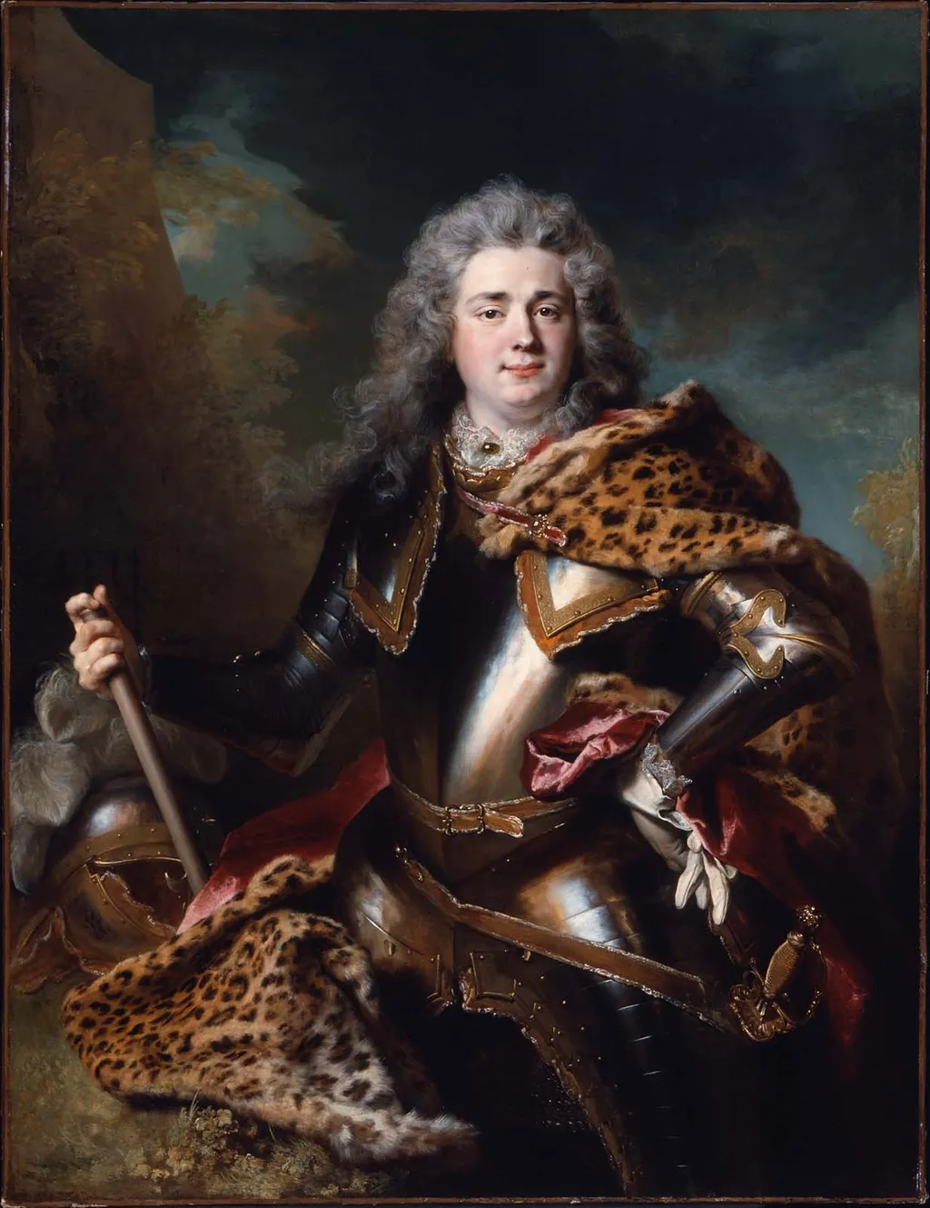 François Armand de Gontaut, Duc de Biron, by Nicolas de Largillière, oil, 1714