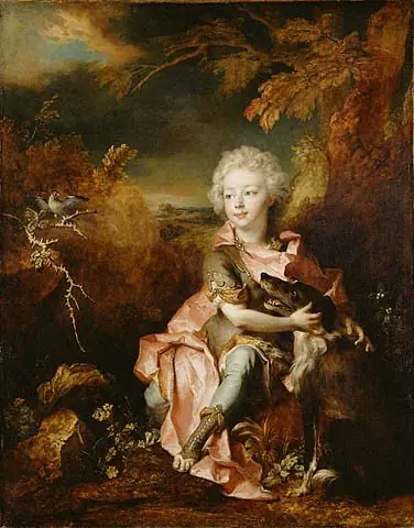 Portrait of a Boy in Fancy Dress, by Nicolas de Largillière