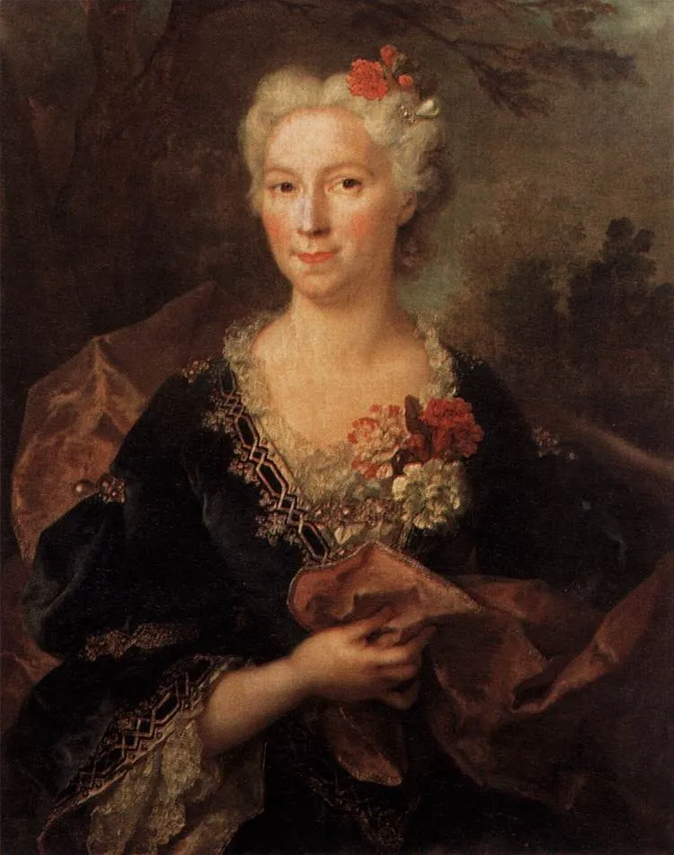 Portrait of a Lady, by Nicolas de Largillière, oil