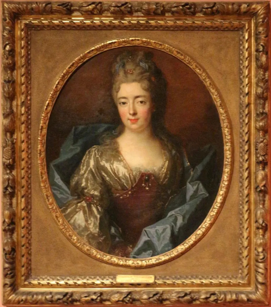 Portrait of Anne Genevieve of Levis, Duchess of Rohan, by Nicolas de Largillière