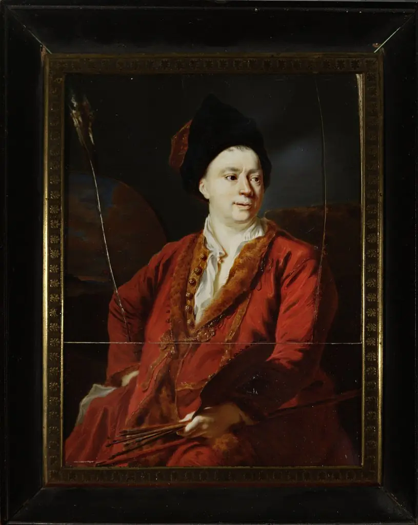 Portrait of Jean Baptiste Forest (1635–1712), painter, by Nicolas de Largillière