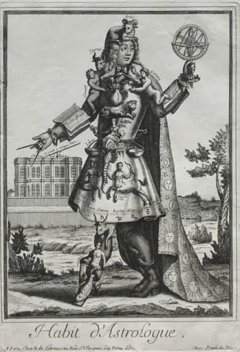 Fanciful Costumes: Costume of the Astrologer, by Nicolas de Larmessin II