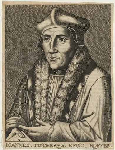 John Fisher, Bishop of Rochester, by Nicolas de Larmessin IV