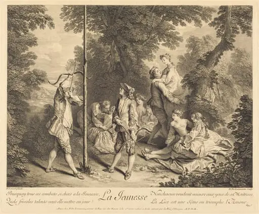 La jeunesse, by Nicolas de Larmessin IV