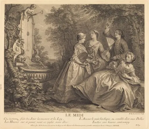 Le midi, by Nicolas de Larmessin IV