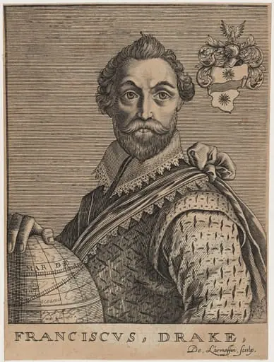 Sir Francis Drake, by Nicolas de Larmessin IV