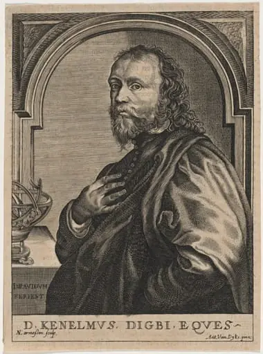 Sir Kenelm Digby, Author and Diplomatist, by Nicolas de Larmessin IV