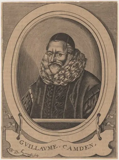 William Camden, Herald, Antiquary and Historian, by Nicolas de Larmessin IV