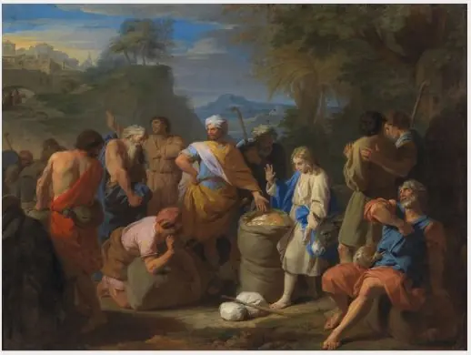 The Finding of Joseph's Cup in Benjamin's Sack, by Nicolas de Poilly the Younger