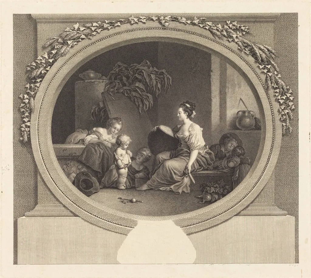 Dites donc s'il vous plait, by Nicolas Delaunay, ink, 1782