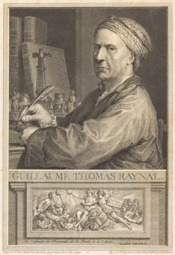 Guillaume Thomas Raynal, by Nicolas Delaunay