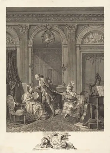 Le Billet doux, by Nicolas Delaunay