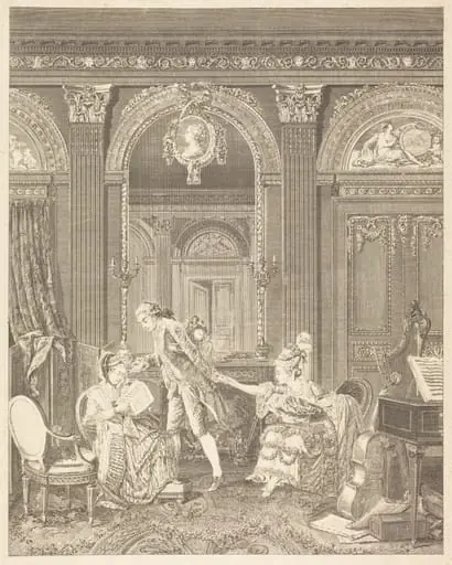 Le Billet doux, by Nicolas Delaunay