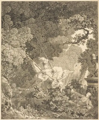 Les Hazards heureux de l'Escarpolettes (The Swing), by Nicolas Delaunay