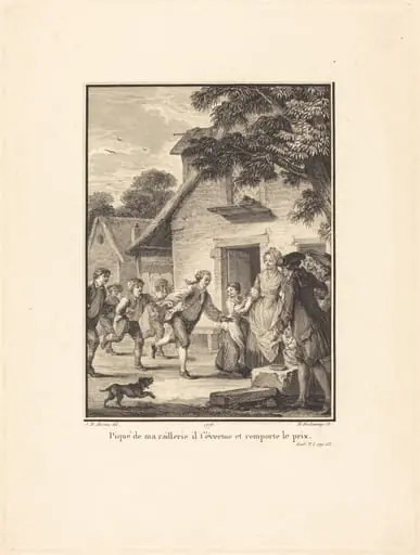 Piqué de ma raillerie, il s'évertue et remporte le prix, by Nicolas Delaunay