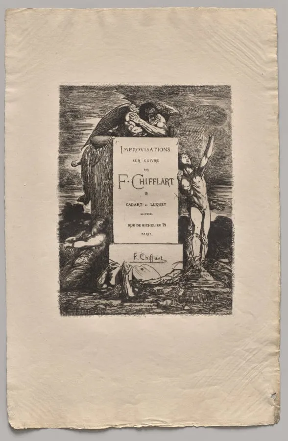 Frontispiece, by Nicolas-François Chifflart, 1865