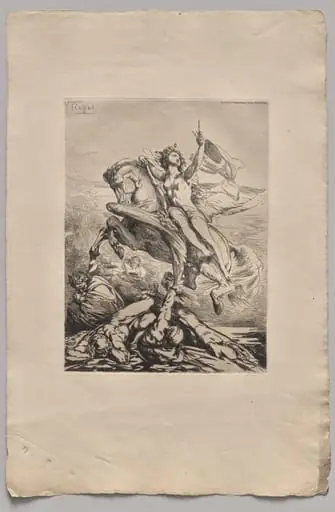 Genius of the Arts, by Nicolas-François Chifflart
