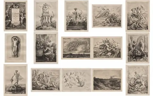 Improvisations sur cuivre, by Nicolas-François Chifflart