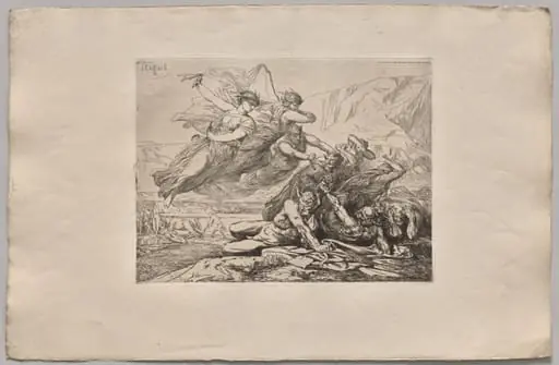 Justice, Vengence, and Truth, by Nicolas-François Chifflart