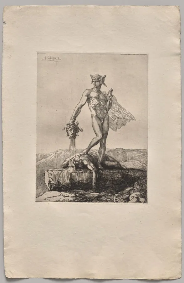 Perseus, by Nicolas-François Chifflart, 1865