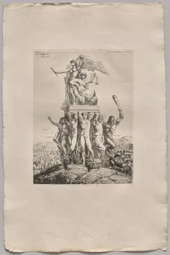 The Triumph of Justice and Truth, by Nicolas-François Chifflart
