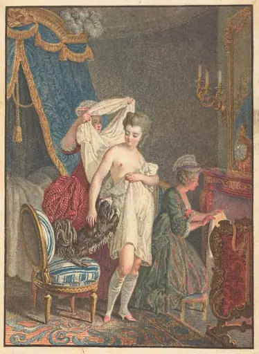 Le Lever, by Nicolas François Regnault