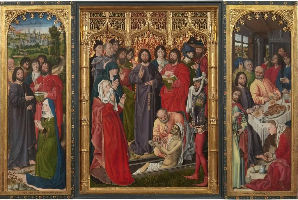 Resurrection of Lazarus, by Nicolas Froment