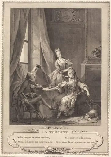 La toilette, by Nicolas Joseph Voyez