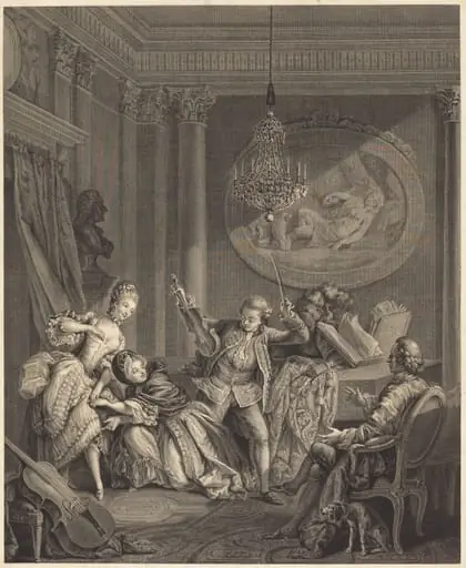 Le chemin de la fortune, by Nicolas Joseph Voyez