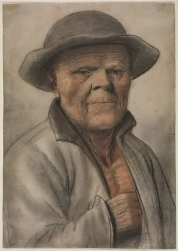Portrait of an Old Man, by Nicolas Lagneau