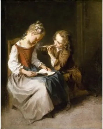 La Malice (Mischief), by Nicolas Lancret