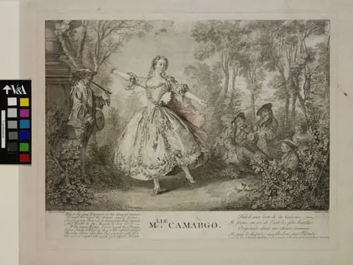 Mlle Camargo, by Nicolas Lancret