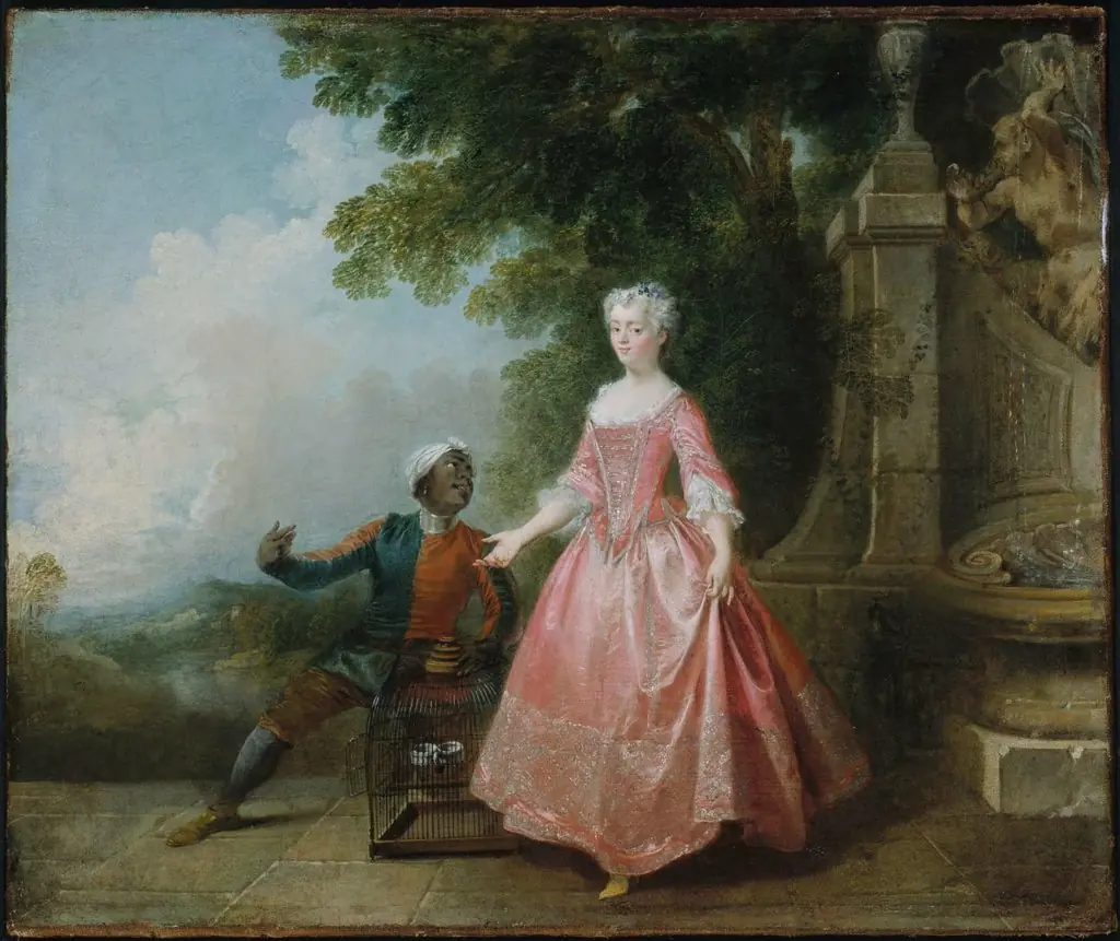 The Escaped Bird, by Nicolas Lancret