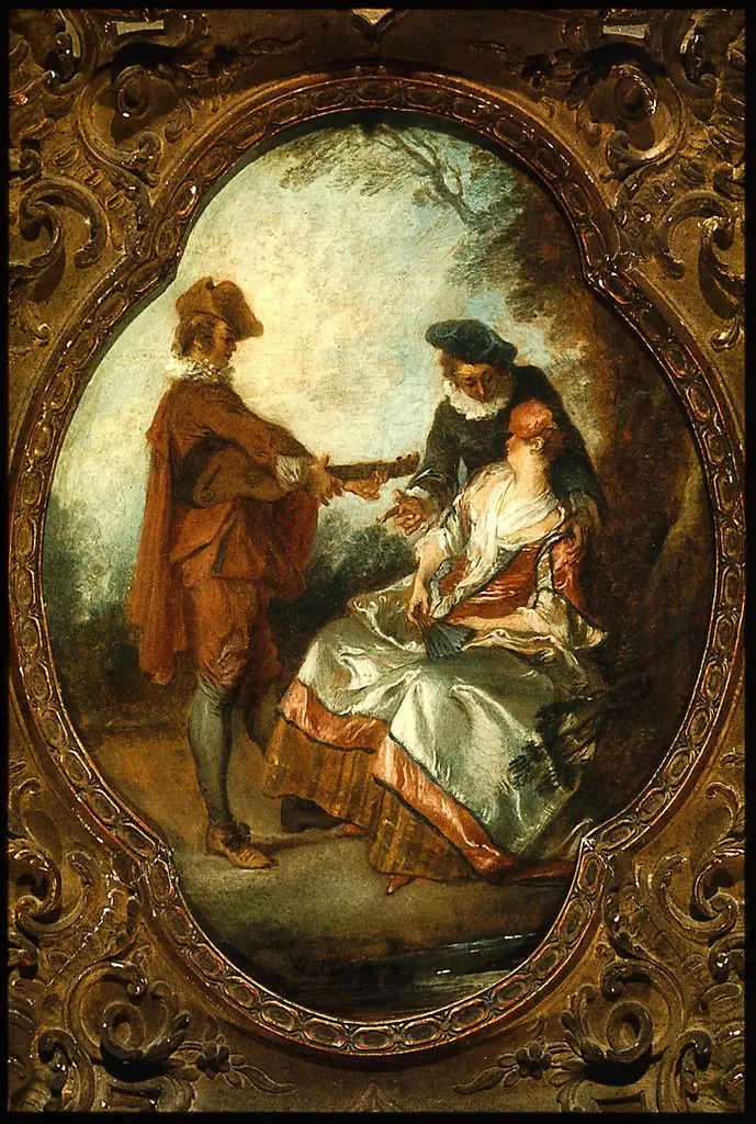 The Serenade, by Nicolas Lancret