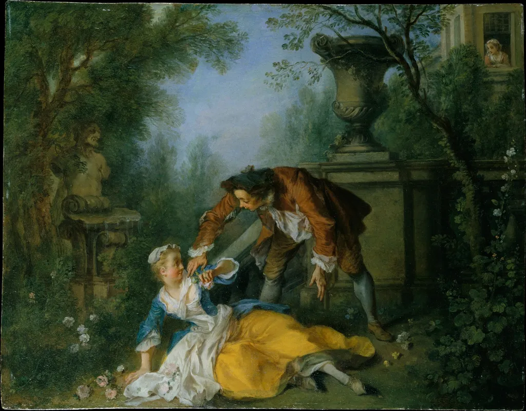 The Servant Justified, by Nicolas Lancret, oil, 1740