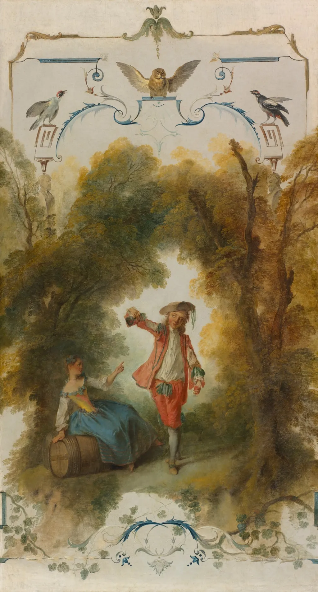 The Vineyard, by Nicolas Lancret, unspecified, 1725