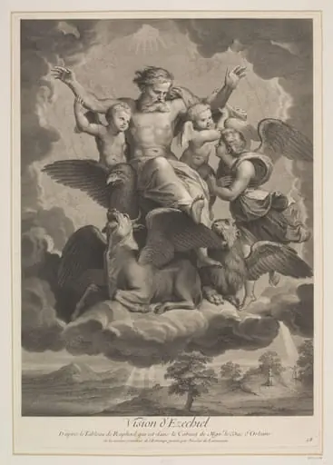 The Vision of Ezekiel, by Nicolas Larmessin